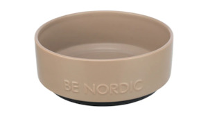 BE NORDIC: Non-Slip Bowl - Taupe, 500ml