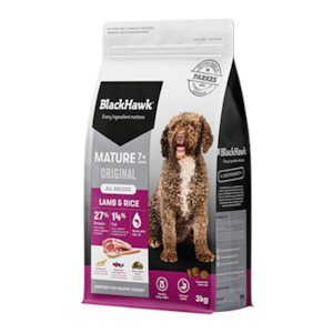 Black Hawk: BlackHawk: Dog Mature Lamb & Rice