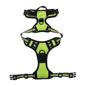 DUOMM: Tactical Dog Harness Yellow/Green