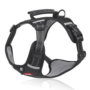 Pet Wear: DUOMM: Tactical Dog Harness Black