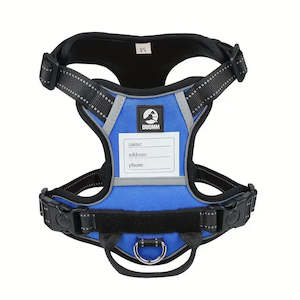 DUOMM: Tactical Dog Harness Blue