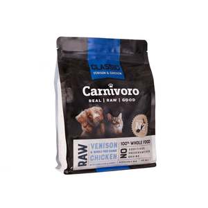 Raw Food: Carnivoro Classic Venison & Free Range Chicken 1kg