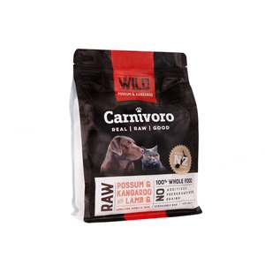 Carnivoro Wild Possum, Kangaroo, Lamb & Tripe 1kg