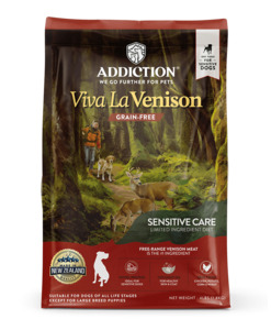 Addiction: Grain Free Viva La Venison (Dog)