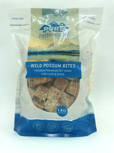 Pure Petfoods - Wild Possum Bites 1kg