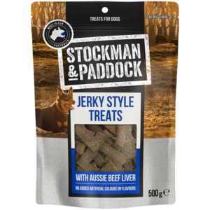 Stockman & Paddock Jerky Style Treats 500g