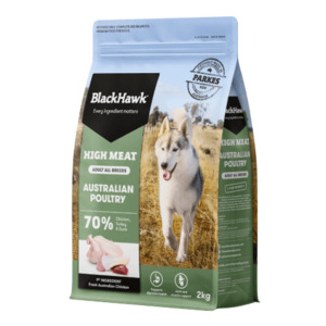 Black Hawk High Meat Australian Poultry Recipe Dog Food