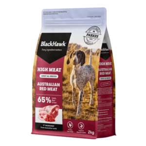 Black Hawk High Meat Australian Red Meat Recipe Dog Food