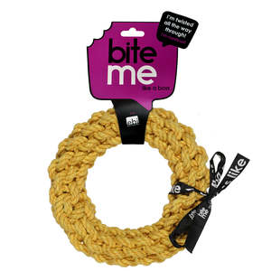Dogs: LaRoy - Da-Chain braided ring 18cm Yellow