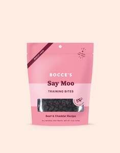 On Sale: Bocce's: Say Moo Training Bites - 170g