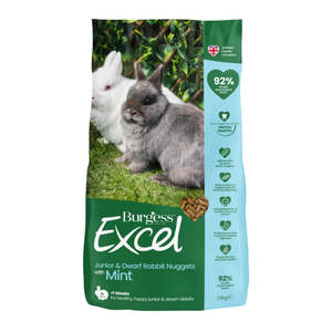 Burgess - Excel Junior/Dwarf Rabbit 3kg