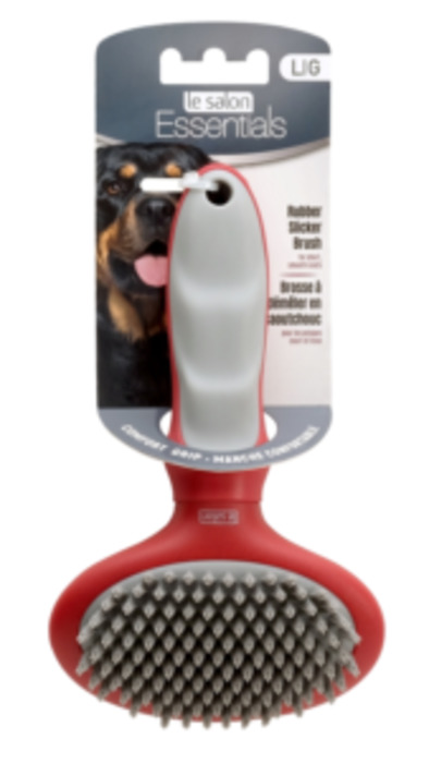 Le - Salon Essentials  Dog Rubber Slicker Brush - Large