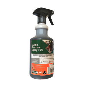 AHD Iodine Tincture Spray 10% 750m/l