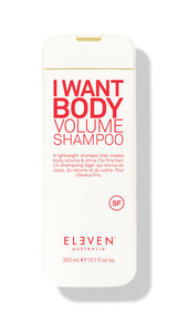 Products: ELEVEN I WANT BODY VOLUME SHAMPOO - BOBO Hair Studio