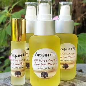 Products: 100% pure Argan Oil from Morocco Bodhi Natural