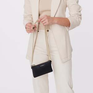 Saben: Saben - Feature Strap // Gold Curb Chain