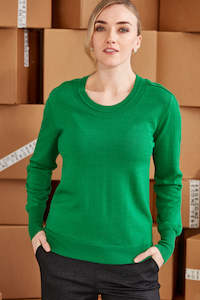 Verge: Verge - Cole Sweater // Grass // Black