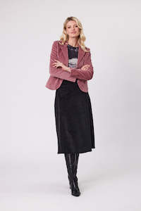 Lemon Tree - Colleen Jacket // Pink // Black