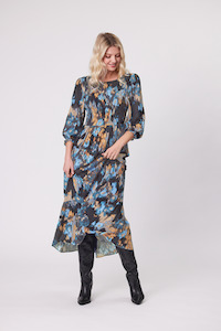 Lemon Tree: Lemon Tree - Annabel Dress // Blue