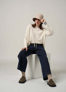 Madly Sweetly - Compass Sweater // Buttercream