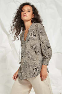 Verge: Verge - Glide -Rhodes Shirt // Print