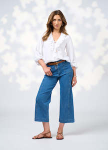 Loobie's Story - Evie Blouse // White