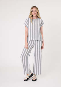 Lemon Tree - Melani Top // White Print