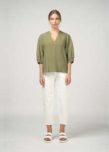 Madly Sweetly - Octave Top // Sage