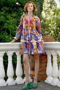 Coop: Coop - Tier-Ific Dress // Bright