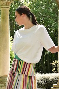 Curate: Curate - Sparkle Magic T-Shirt // White