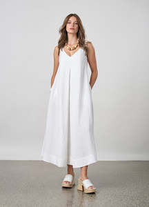 Clothing: Madly Sweetly - Eclipse Maxi Dress // White