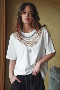 Curate: Curate - Dazzling Dream T-Shirt // White