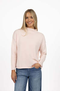 Humidity Lifestyle: Humidity - Divine Jumper // Pink // Stone