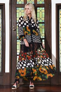 Clothing: Curate - The Tier And Now Dress // Mixed Floral Spots