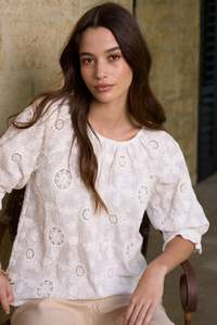 Clothing: Loobie's Story - Asmita Top // Silk White