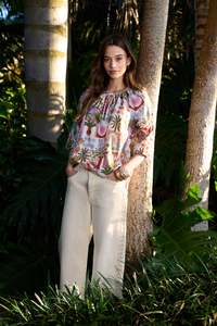 Clothing: Loobie's Story - Jaffna Blouse // Bone Multi