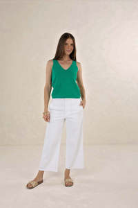 Clothing: Humidity - Armour Tank Top // Emerald // Tobacco