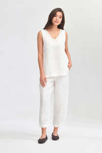 Clothing: Verge - Studio Tank // White