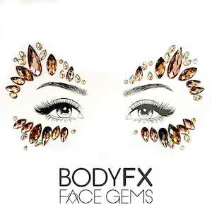 Face Gems: Amber Crest