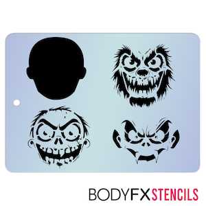Halloween: Monster Layer Stencil