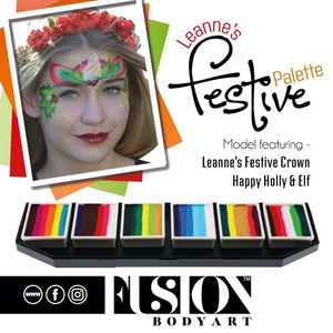 All Face Paint: Leanne's Festive Palette