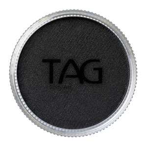 Black White Face Paint: Strong Black
