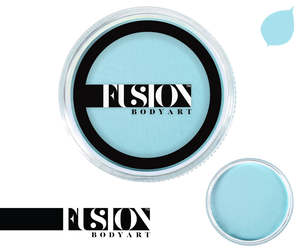 Black White Face Paint: Pastel Blue