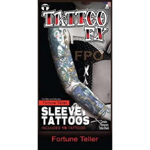 Temporary Tattoos- Fortune Teller Sleeve