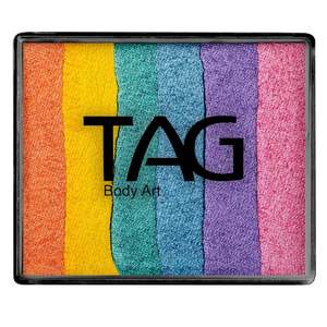 Pearl Face Paint Colour: Split Cake Pearl Rainbow