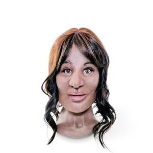 Female Faces: Bernice - Gaumard Hal Facial Overlay