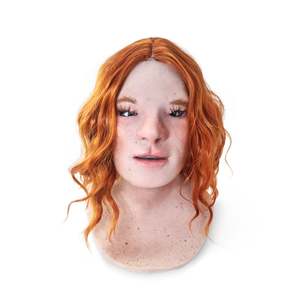 02 Female Sim Man Facial Overlays: Gwyneth - SimMan Facial Overlay