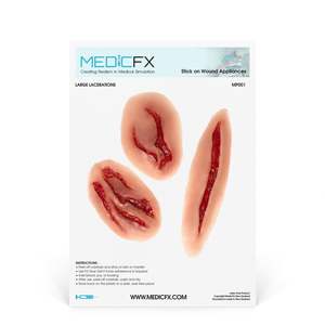 Sheet Large Lacerations