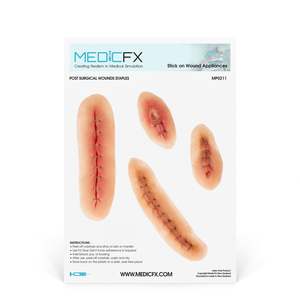 Sheet Post Surgical Wounds Staples