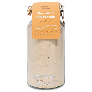 Products: Nothing Naughty Plant Protein Powder Body Mind Studio